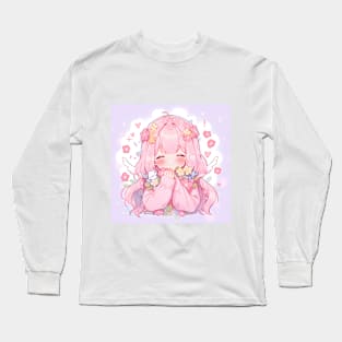 lovely angel girl Long Sleeve T-Shirt